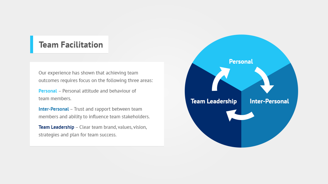Team Model - Team Facilitation - Team Leadership